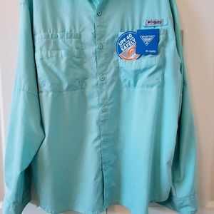 Columbia Men's PFG Sunshirt Large